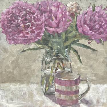 Original Impressionism Floral Paintings by Louise Gillard