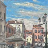 Campo Santi Giovanni e Paolo, Venice by Louise Gillard