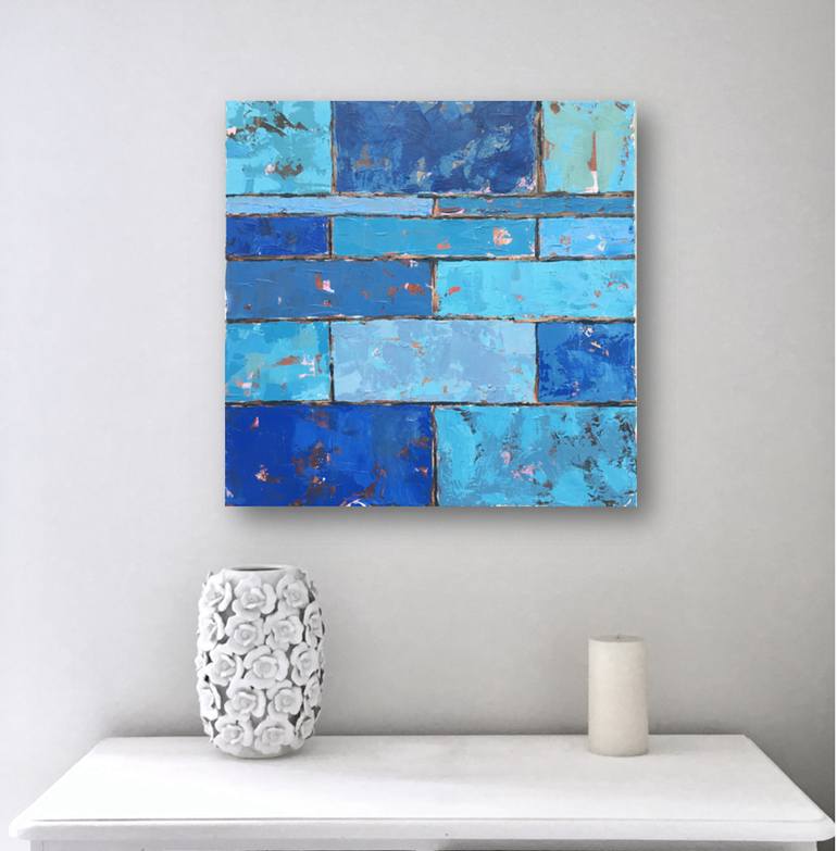 Original Abstract Painting by Louise Gillard