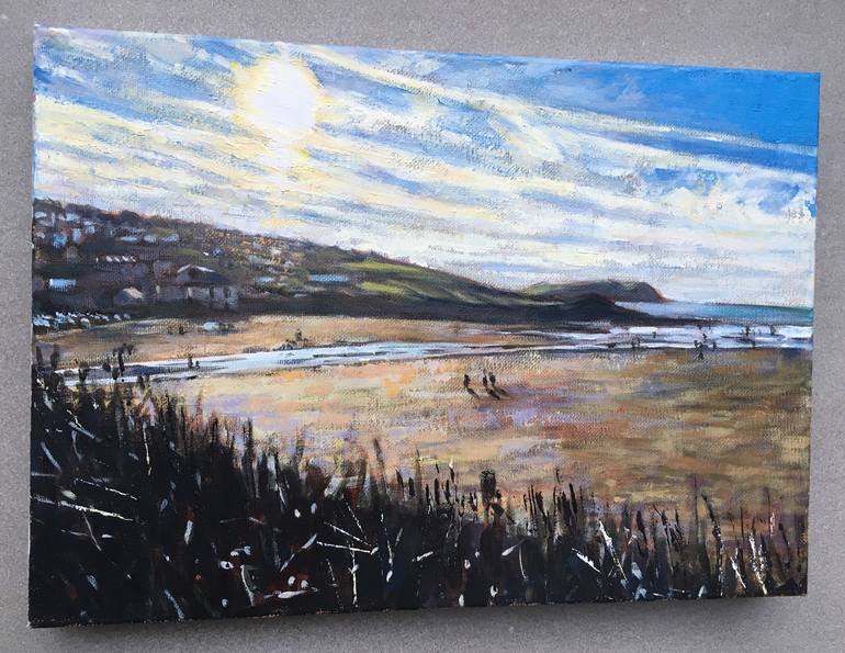 Original Impressionism Landscape Painting by Louise Gillard