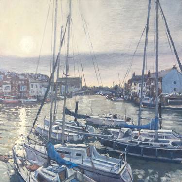 Original Boat Paintings by Louise Gillard