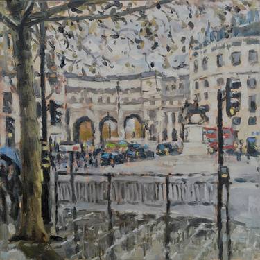 Original Impressionism Cities Paintings by Louise Gillard