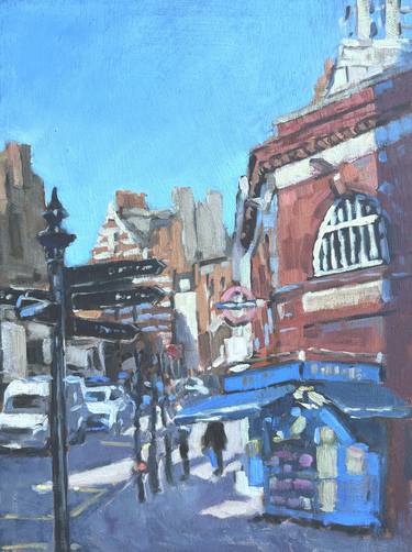 Original Cities Paintings by Louise Gillard