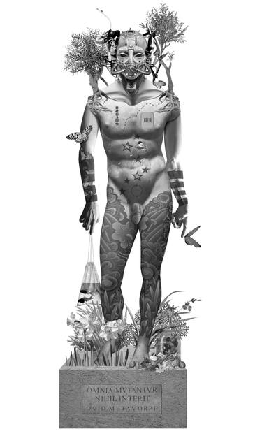 Print of Body Digital by Eric Del Castillo