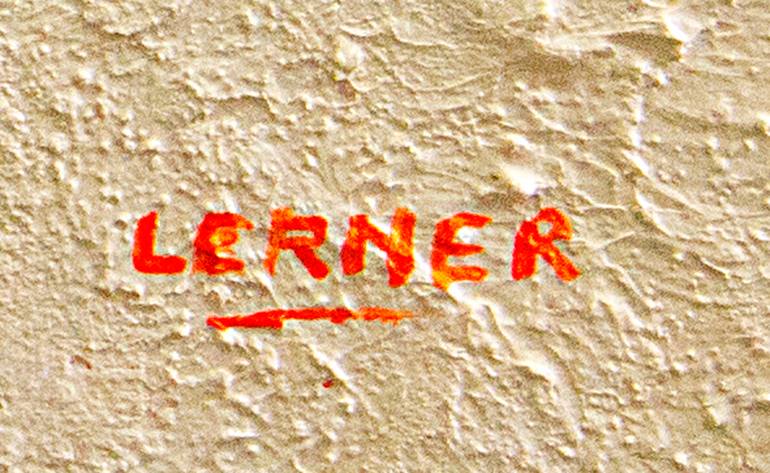 Original Abstract Painting by Norman Lerner