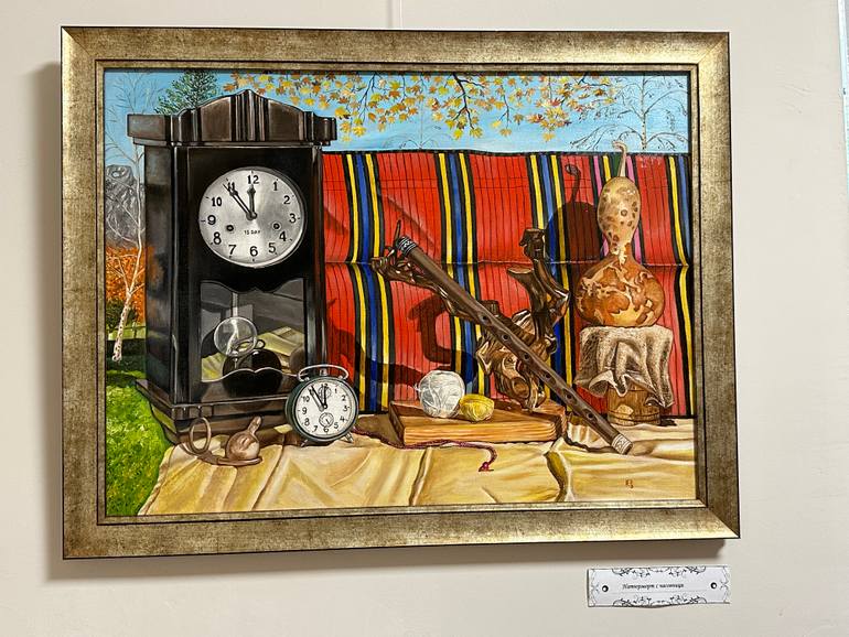 Original Photorealism Still Life Painting by Krasimir Kostov