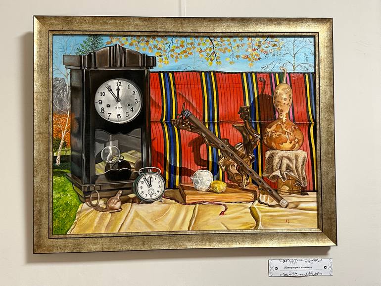 Original Photorealism Still Life Painting by Krasimir Kostov