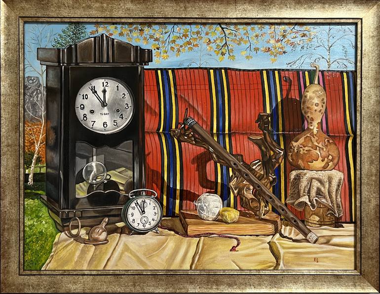 Original Photorealism Still Life Painting by Krasimir Kostov