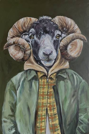 Original Contemporary Animal Paintings by Louise Brown