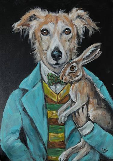 Original Photorealism Animal Paintings by Louise Brown
