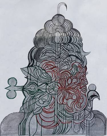 Print of Modern Culture Drawings by SHIVKUMAR MEENA
