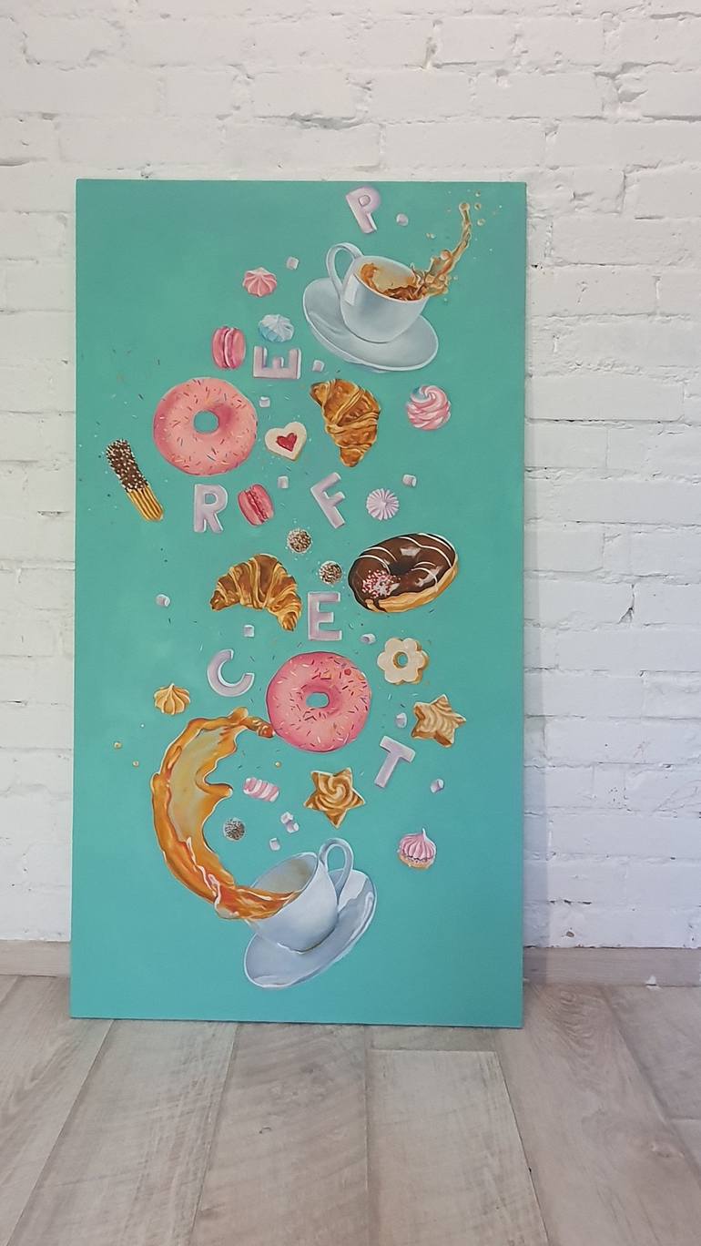 Original Fine Art Food & Drink Painting by Alyona Shostal