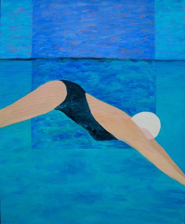 Print of Figurative Sports Paintings by Lisa Baack