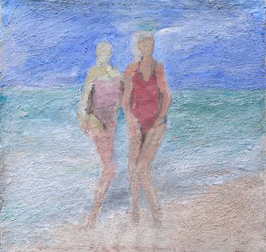 Print of Figurative Beach Paintings by Lisa Baack