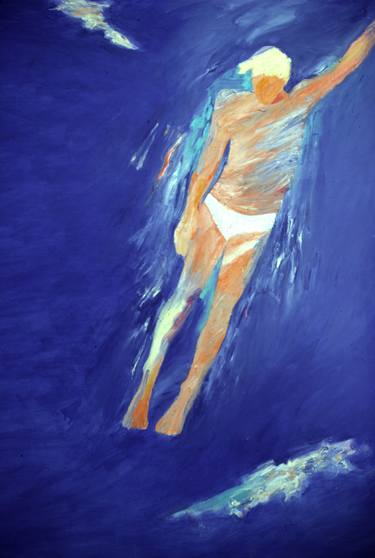 Print of Expressionism Water Paintings by Lisa Baack