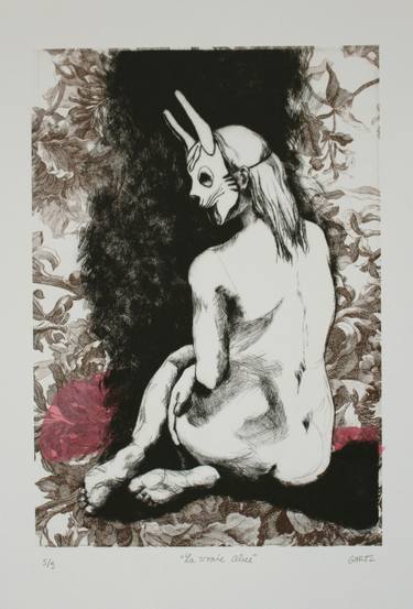 Original Nude Printmaking by Liz Gartz