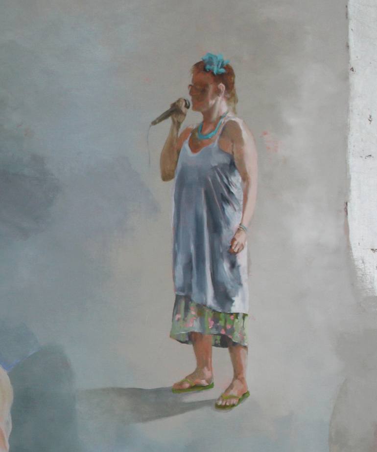 Original Symbolism Women Painting by Liz Gartz