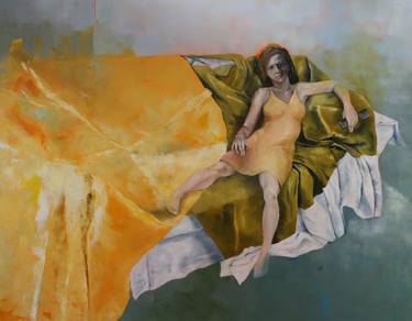 Original Figurative Women Paintings by Liz Gartz