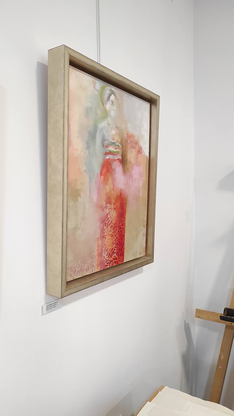 Original Surrealism Women Painting by Liz Gartz