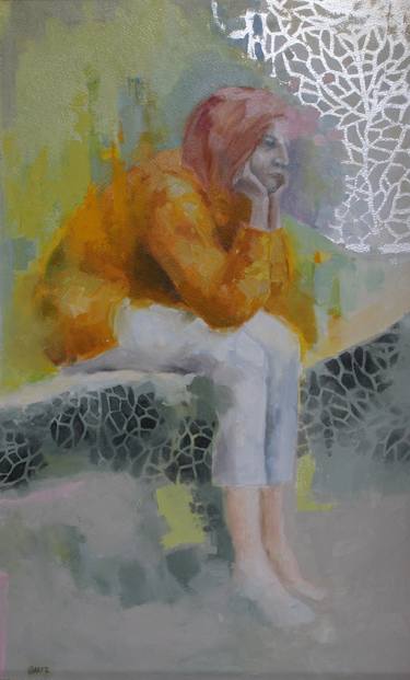 Original Abstract Women Paintings by Liz Gartz