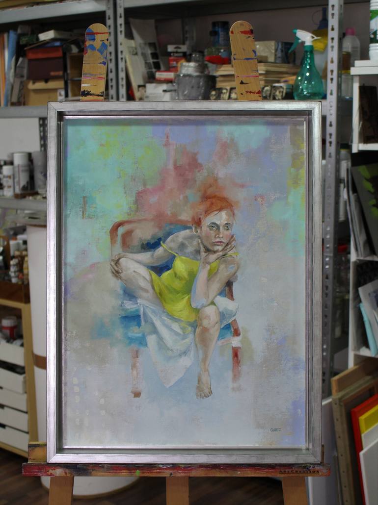 Original Modern Women Painting by Liz Gartz