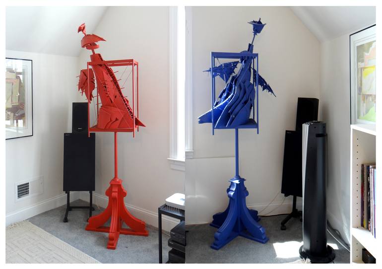 Original Expressionism Abstract Sculpture by Alexey Klimov