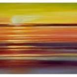 Evening Arrival 3 Original 24x48 painting on gallery wrap canvas. by Thomas j Gress sr