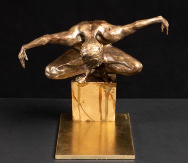 Original Contemporary Classical Mythology Sculpture by teresa wells