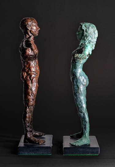 Original Nude Sculpture by teresa wells