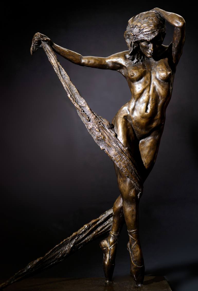 Original Women Sculpture by teresa wells