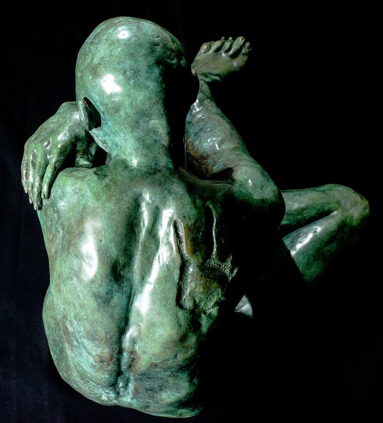 Original Nude Sculpture by teresa wells