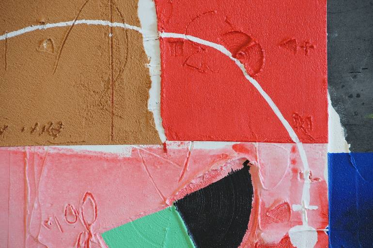 Original Abstract Expressionism Abstract Painting by Christo Kasabov