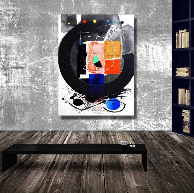 Original Abstract Expressionism Abstract Painting by Christo Kasabov