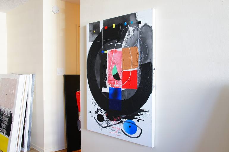 Original Abstract Expressionism Abstract Painting by Christo Kasabov