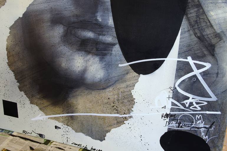 Original Conceptual People Painting by Christo Kasabov