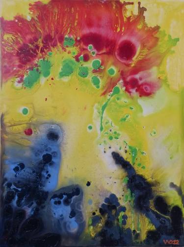Original Abstract Paintings by Dietrich Weisenborn