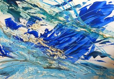 Original Abstract Water Paintings by Dietrich Weisenborn