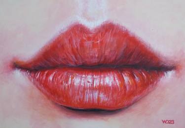 Original Realism Erotic Paintings by Dietrich Weisenborn