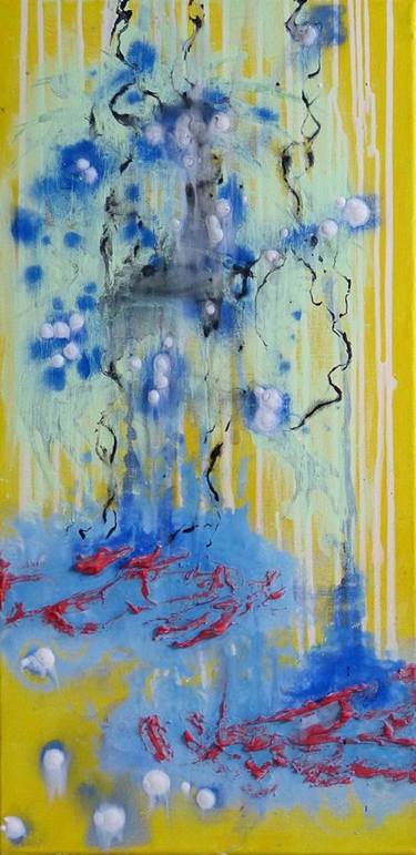 Original Abstract Tree Paintings by Dietrich Weisenborn
