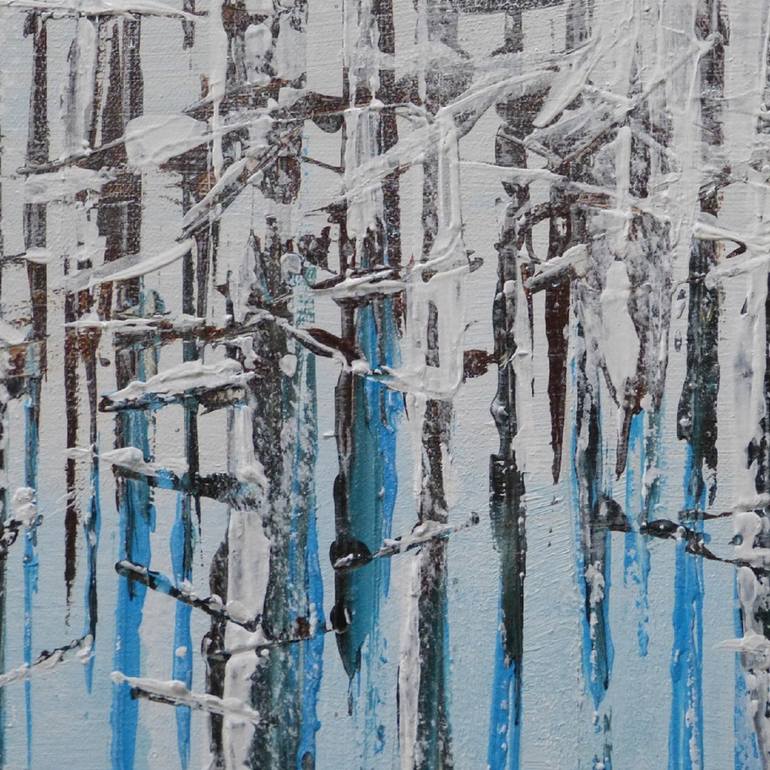 Original Abstract Expressionism Landscape Painting by Dietrich Weisenborn
