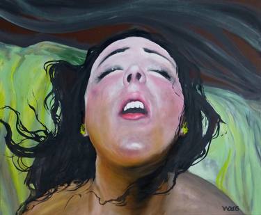 Original Portraiture Erotic Paintings by Dietrich Weisenborn