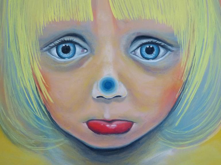 Original Kids Painting by Dietrich Weisenborn