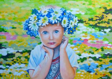 Original Children Paintings by Dietrich Weisenborn