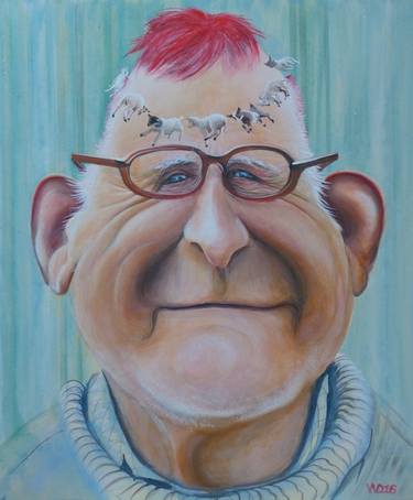 Original Humor Paintings by Dietrich Weisenborn