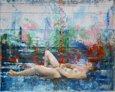 Original Conceptual Nude Paintings by Dietrich Weisenborn