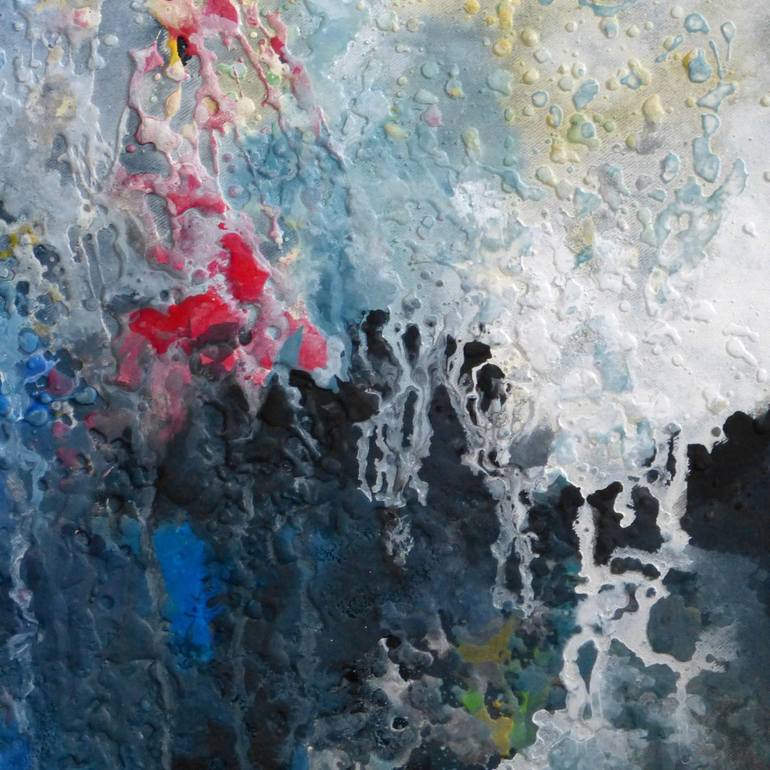 Original Abstract Painting by Dietrich Weisenborn