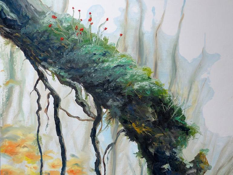 Original Photorealism Nature Painting by Dietrich Weisenborn