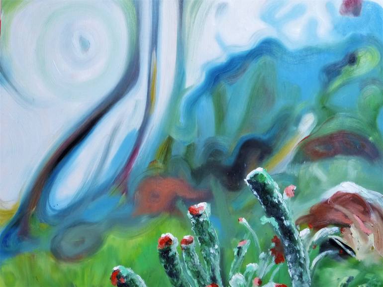 Original Documentary Nature Painting by Dietrich Weisenborn