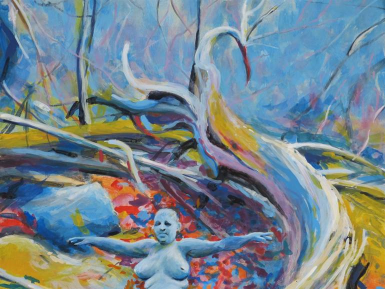 Original Portraiture Performing Arts Painting by Dietrich Weisenborn