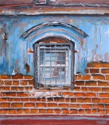 Original Architecture Paintings by Dietrich Weisenborn